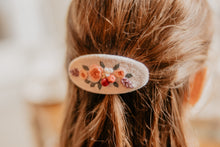 Pink Oval Berry Barrette