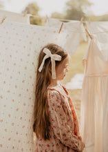 Ivory Crochet Knit Bow