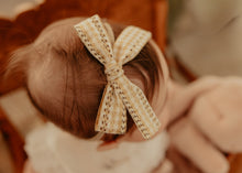 Butter Gingham Printed Baby Band
