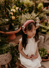 Red Gingham Printed Headband