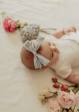 Powder Blue Printed Baby Band