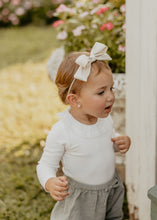 Ivory Silk Party Bow