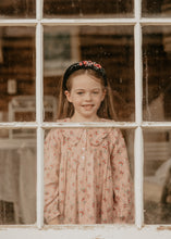 Black Velvet Embroidered Berry Headband