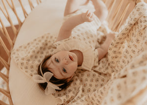 Sheer Organza Bow / Sweet Floral