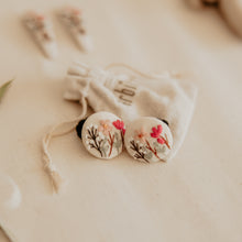 Embroidered Wild Flower Pony Ties