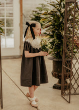 Black Silk Oversized Thin Bow