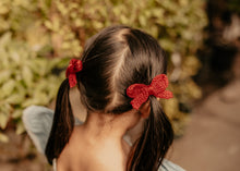Red Crochet Set of Clips