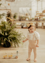 Butter Gingham Printed Dolly Bow