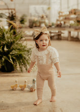 Butter Gingham Printed Dolly Bow