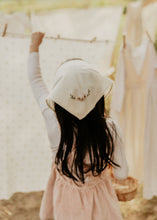 Embroidered Ivory with Lace Detail Bandana
