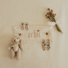 Mini Lily Blossom Embroidered Clips