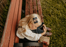 Navy Doll Clips