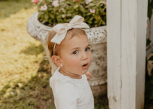 Ivory Silk Party Bow