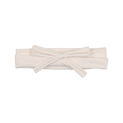 Eggshell Loopy Bow Band