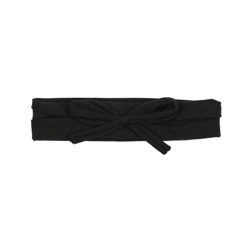 Black Loopy Bow Band