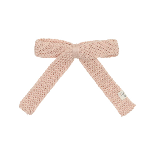 Pink Crochet Knit Bow