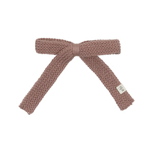 Clay Crochet Knit Bow