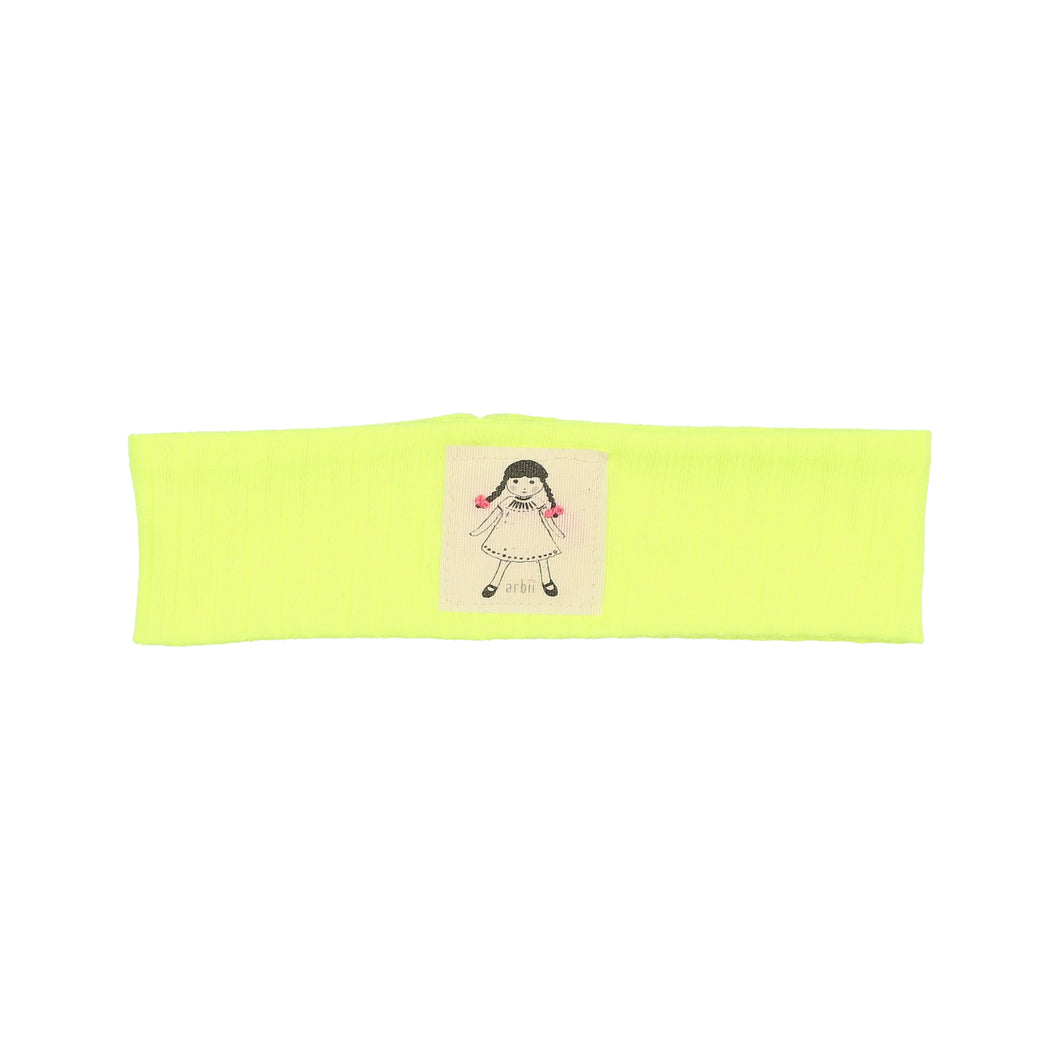 Neon Citrus Ribbed Doll Sport Band