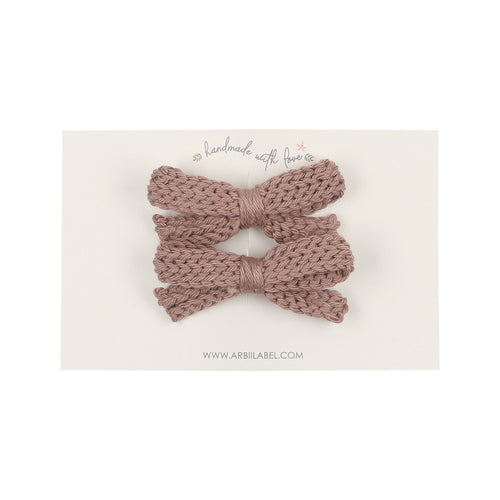 Clay Crochet Bow Set