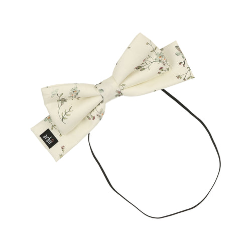 Old Style Floral Dolly Bow