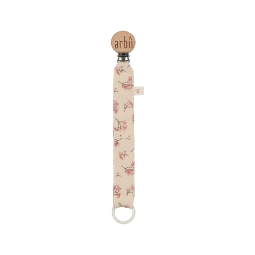Blooming Print Paci Clip