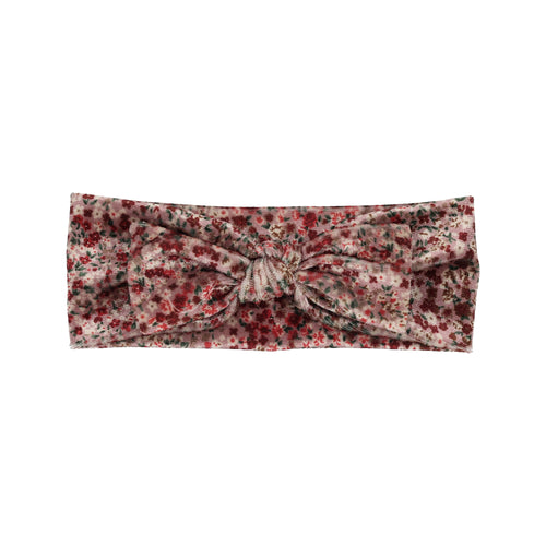 Floral Velvet Baby Band