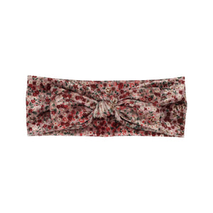 Floral Velvet Baby Band