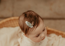 Mini Hydrangea Embroidered Clips