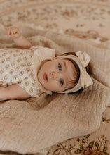 Ivory Silk Natural Bow Baby Band