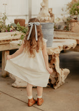 Powder Blue Gingham Long Clip