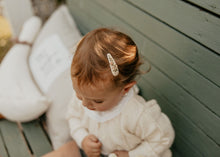 Mini Budding  Branch Embroidered Clips