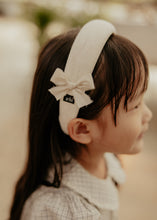 Ivory Silk Natural Headband
