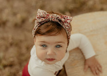 Floral Velvet Baby Band