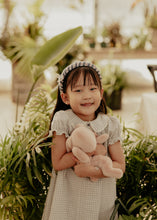 Victorian Rose Striped Headband