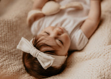 Eggshell Floppy Bow