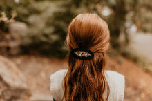 Black / Multicolor Rose Barrette