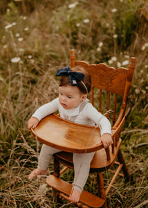 Navy Corduroy Baby Band