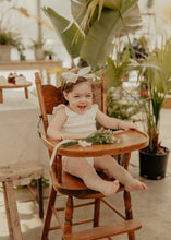White Sheer Bow Baby Band