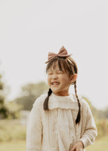 Red Gingham Printed Dolly Bow