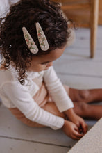 Budding  Branch Embroidered Clips