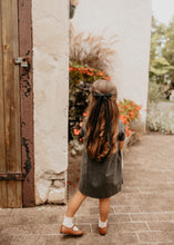 Black Mohair Bow Clip