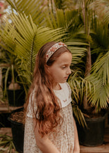 Embroidered Roses Headband