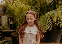 Embroidered Roses Headband