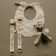 Pink Vine Paci Clip