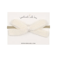 Ivory Crochet Baby Band