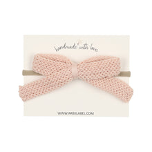 Pink Crochet Baby Band