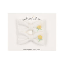 Yellow Buttercup Piggy Clips