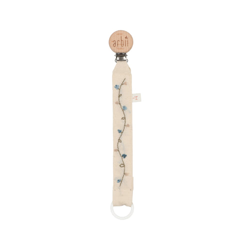 Blue Vine Paci Clip