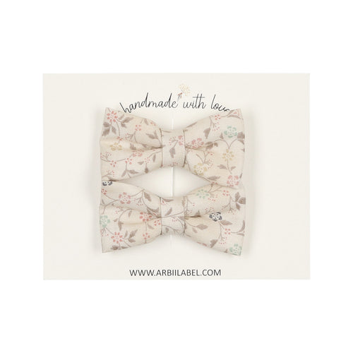 Signature Floral Piggy Clips