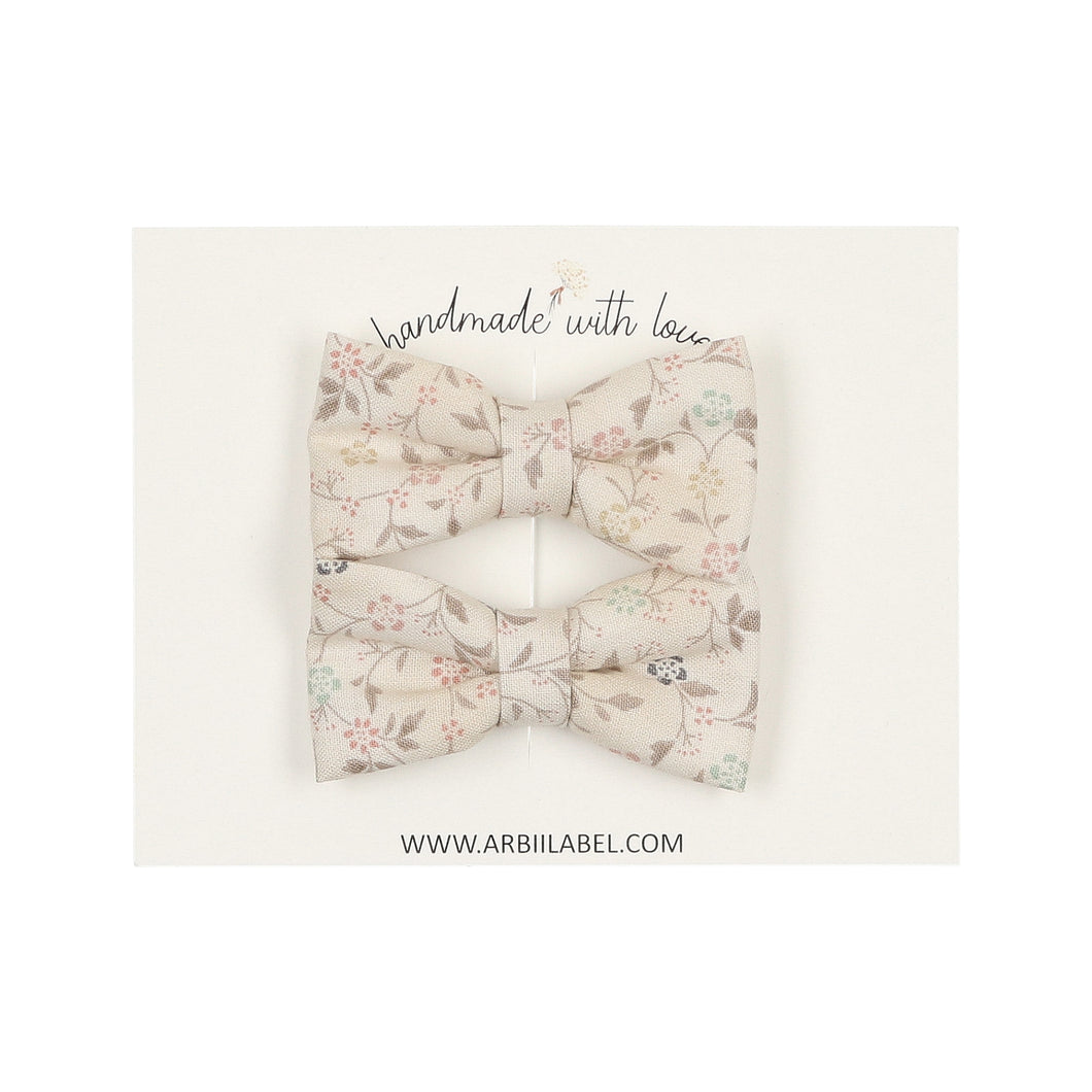 Signature Floral Piggy Clips